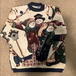 OS Snowman Christmas Sweater